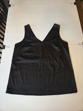 Classic Black V-Neck Tank Top